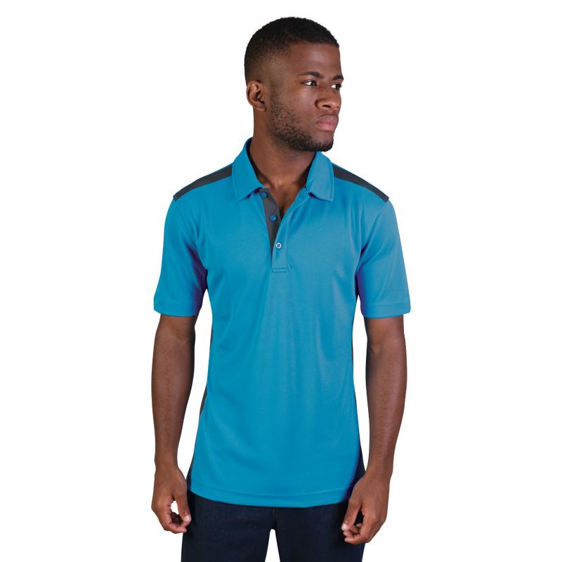 Vector Polo - Cyan/Graphite - End Of Range