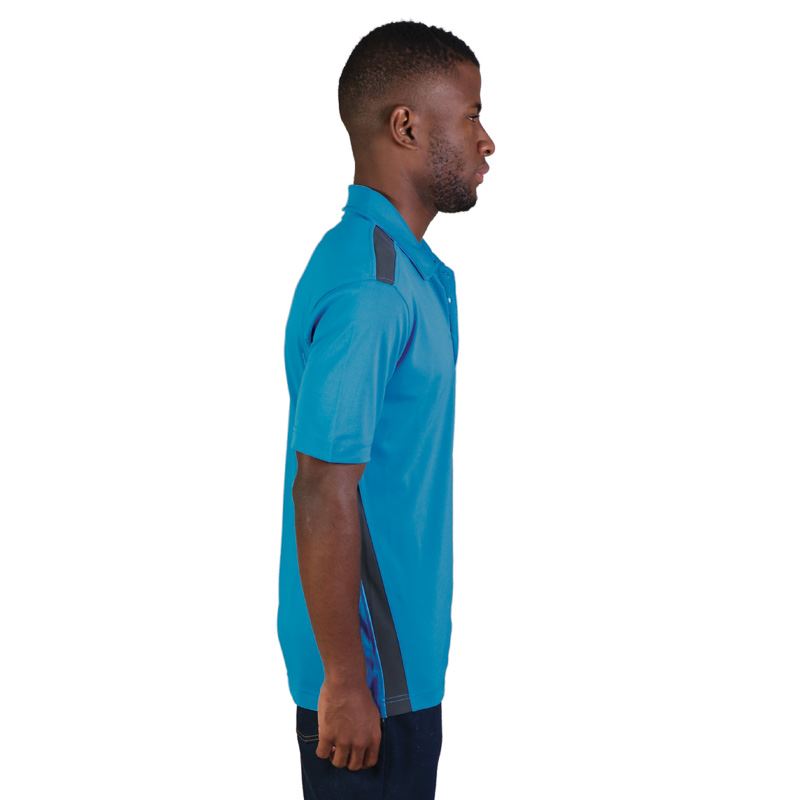 Vector Polo - Cyan/Graphite - End Of Range