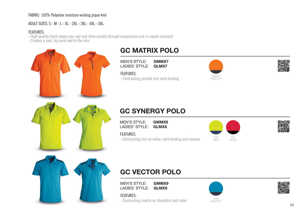 Vector Polo - Cyan/Graphite - End Of Range