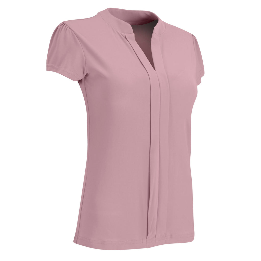 Emma  Blouse - Short Sleeve - Dusty Pink