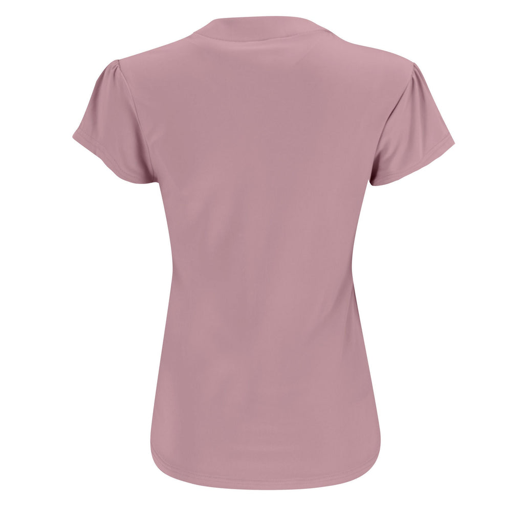 Emma  Blouse - Short Sleeve - Dusty Pink