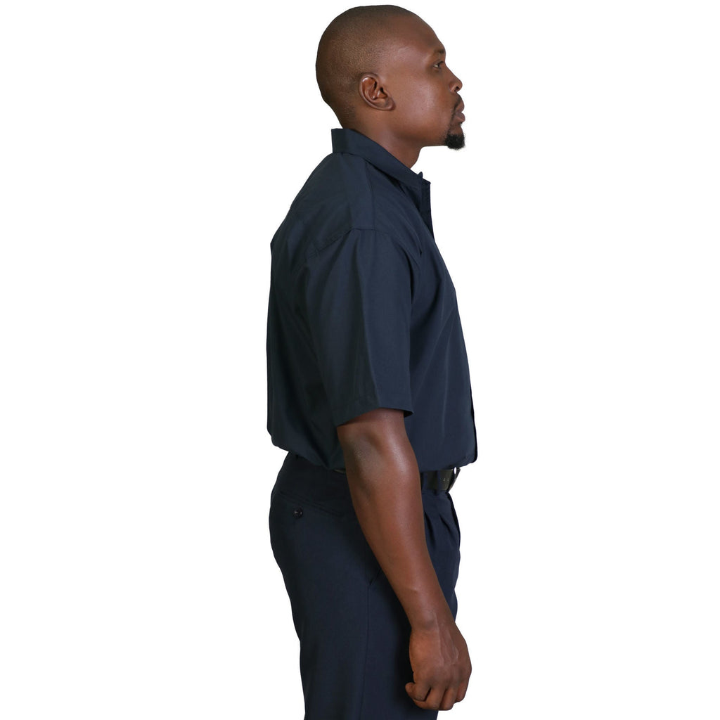 Icon Woven Shirt Short Sleeve - Navy - While Stocks Last