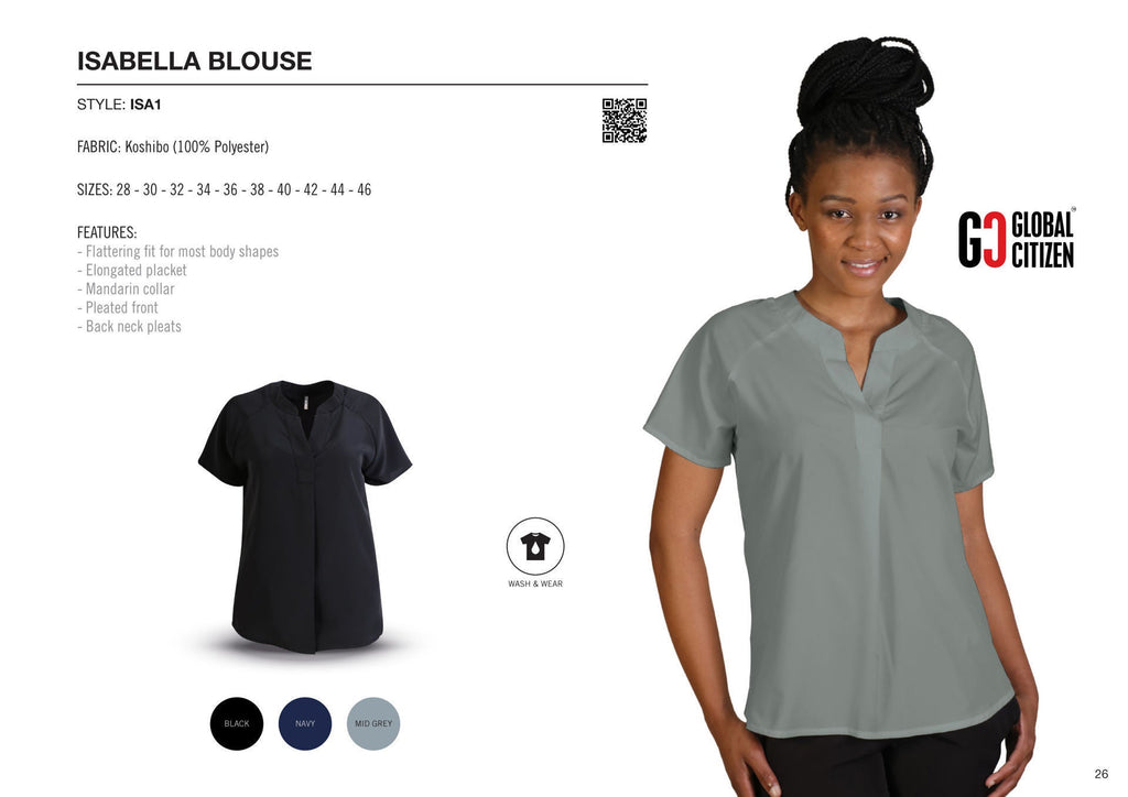 Isabella Blouse - Black - While Stocks Last