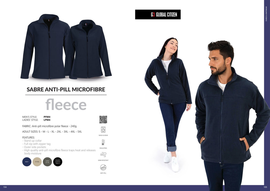 Ladies' Sabre Anti-pill Microfibre Fleece