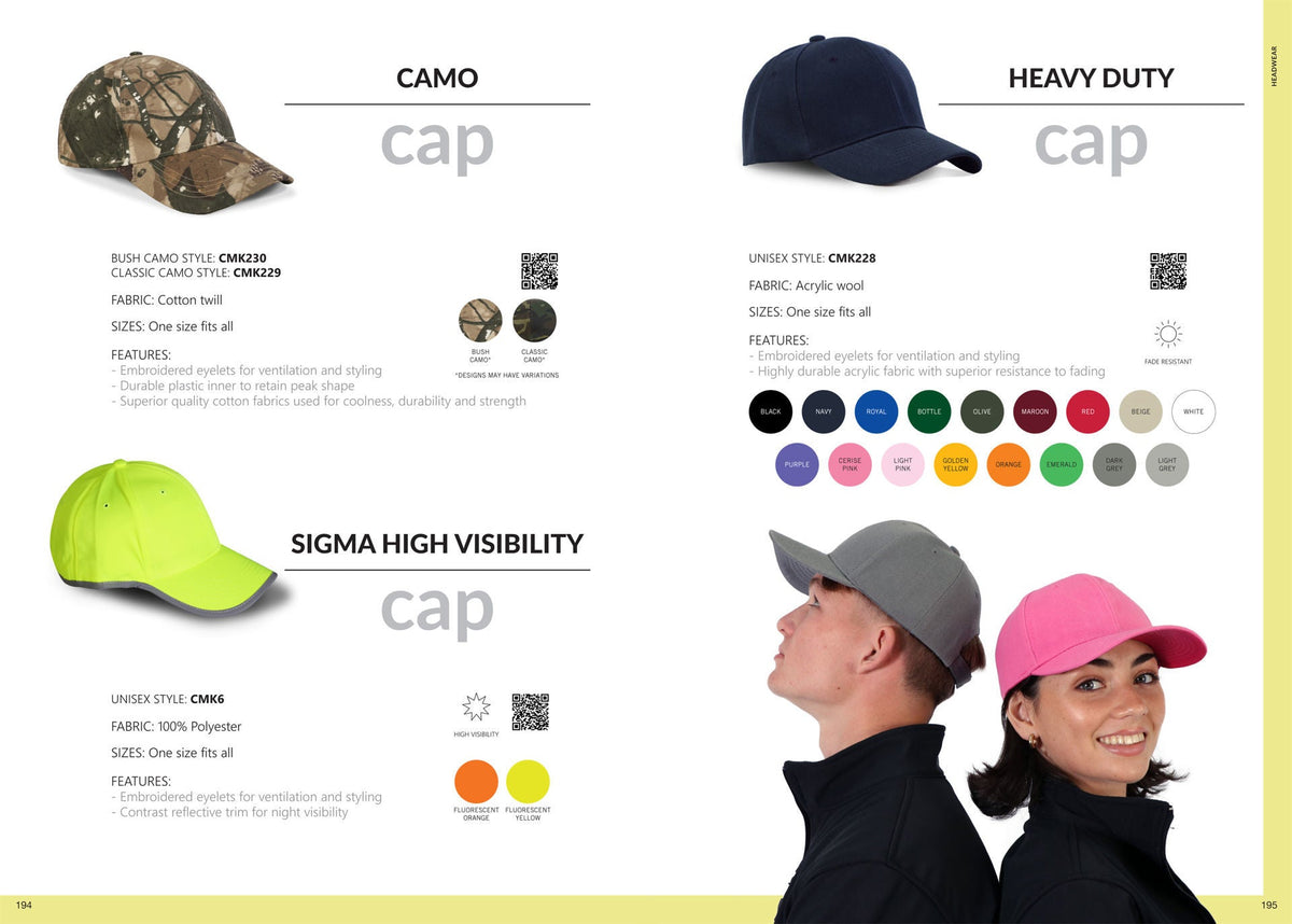 Sigma High Visibility Cap