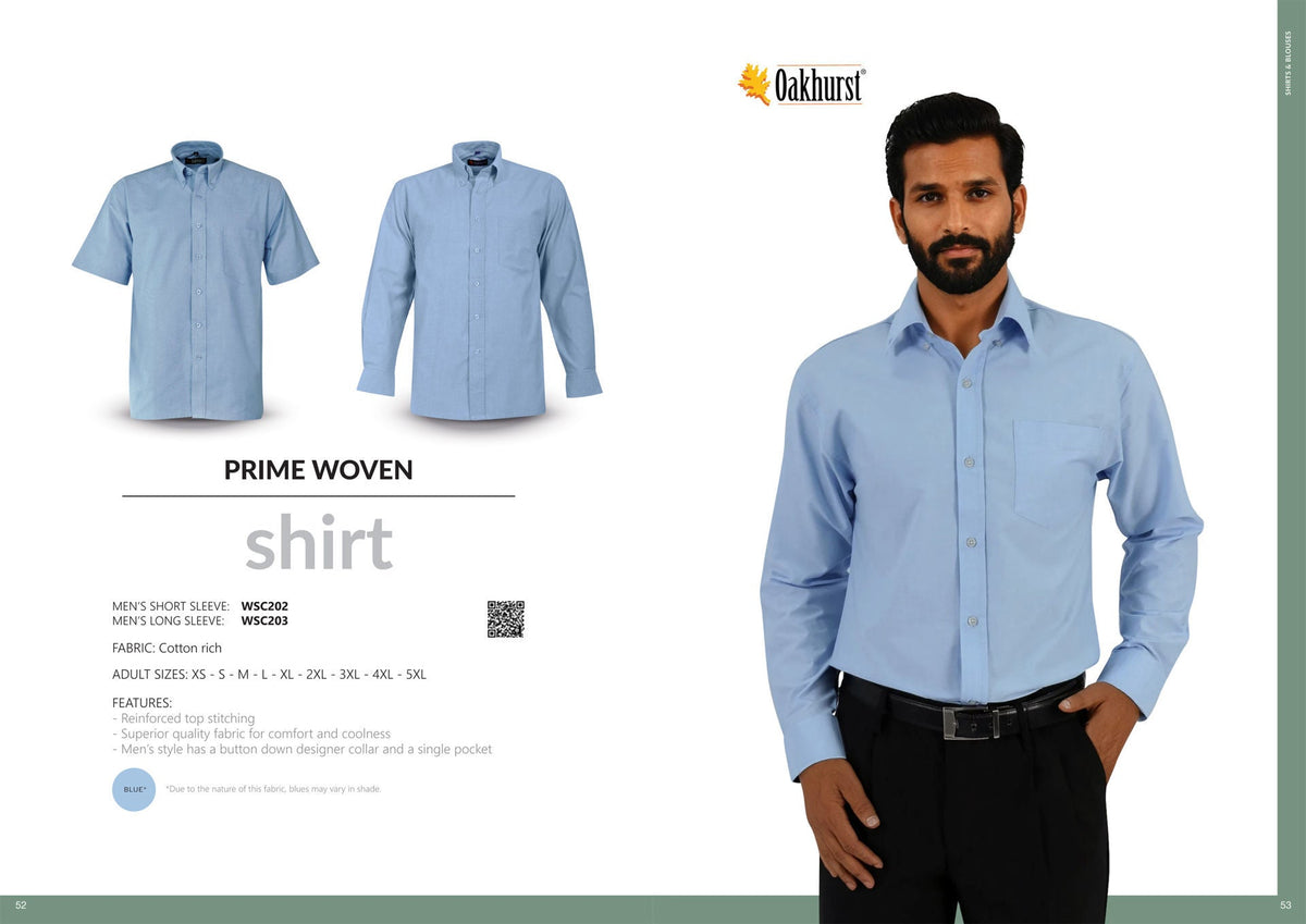 Prime Woven Shirt Short Sleeve