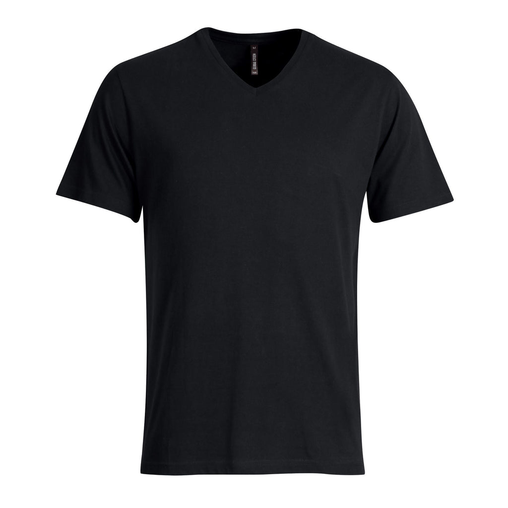 140g Urban Lifestyle V-Neck T-Shirt - Black - While Stocks Last