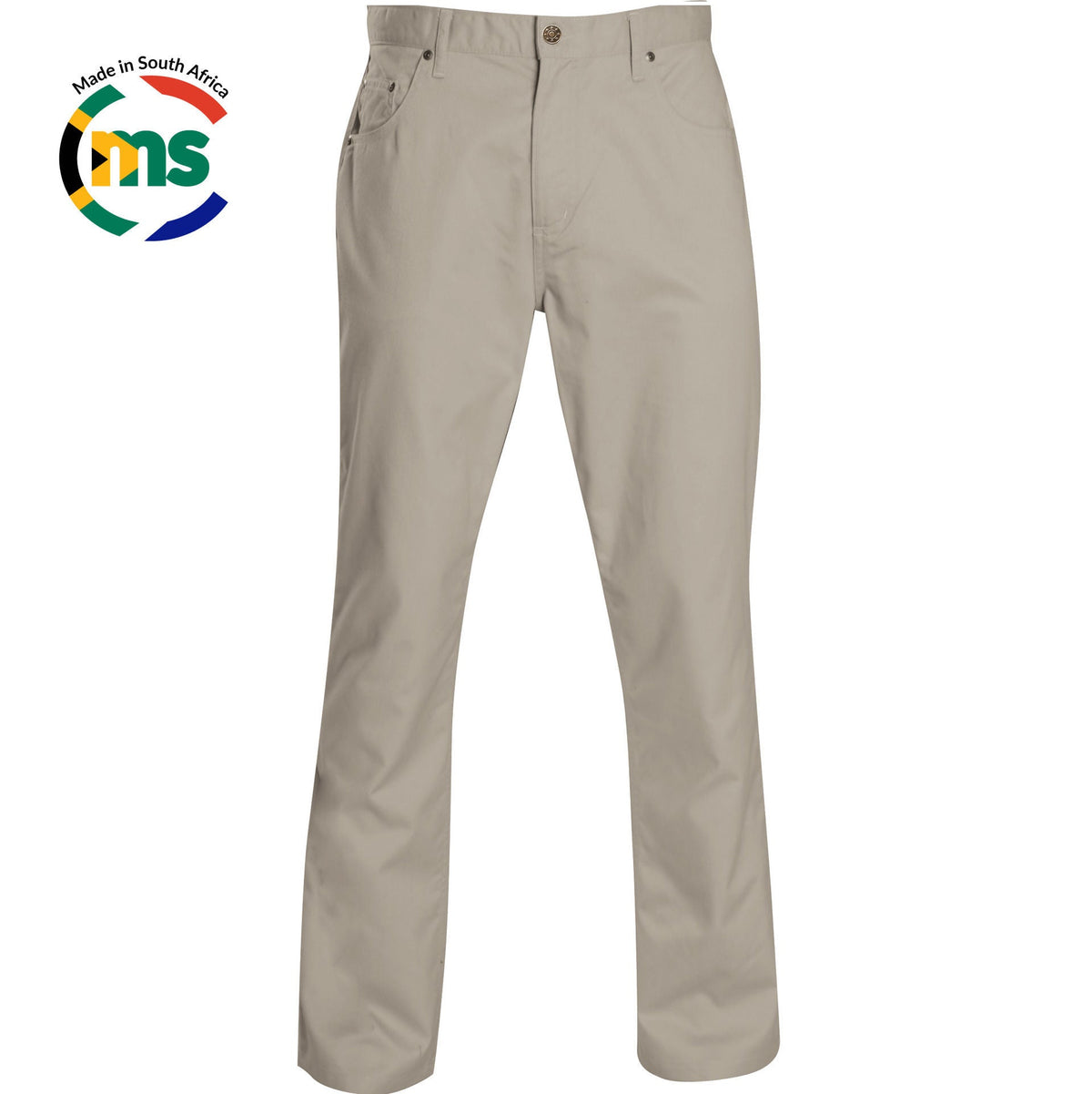 5 Pocket Chinos  - Sand - While Stocks Last