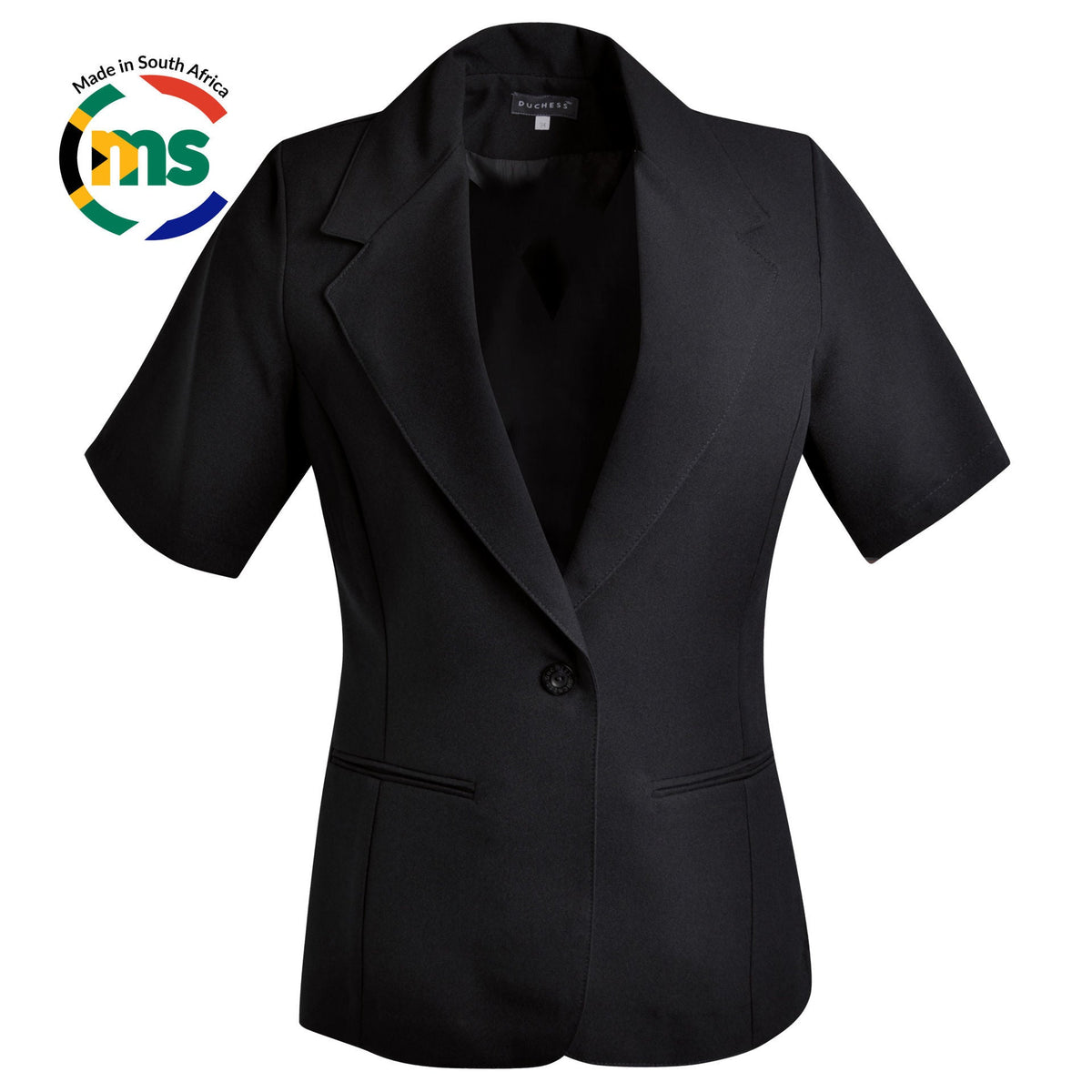 Rosa Jacket Short Sleeve - Black - End Of Range