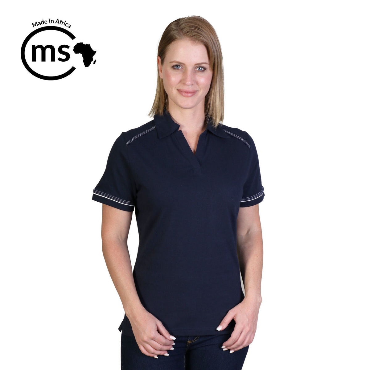 Ladies’ Flat Piping Polo - While Stocks Last