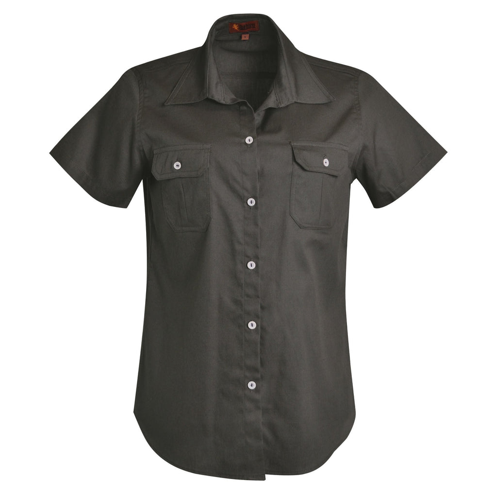 Ladies’ Venture Bush Shirt - Olive Green - End Of Range