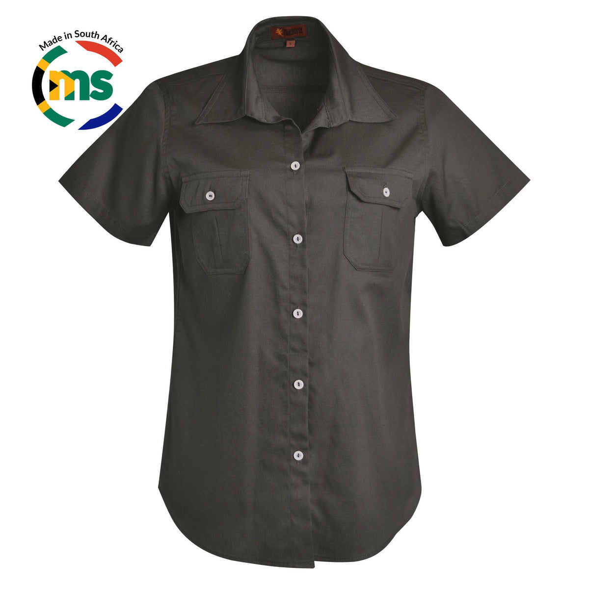 Ladies’ Venture Bush Shirt - Olive Green - End Of Range