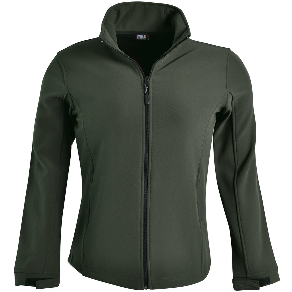 Ladies’ Classic Softshell Jacket - Olive Green - End Of Range
