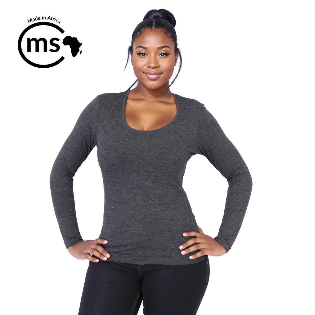 Ladies’ 150g Fashion Fit T-Shirt - long sleeve