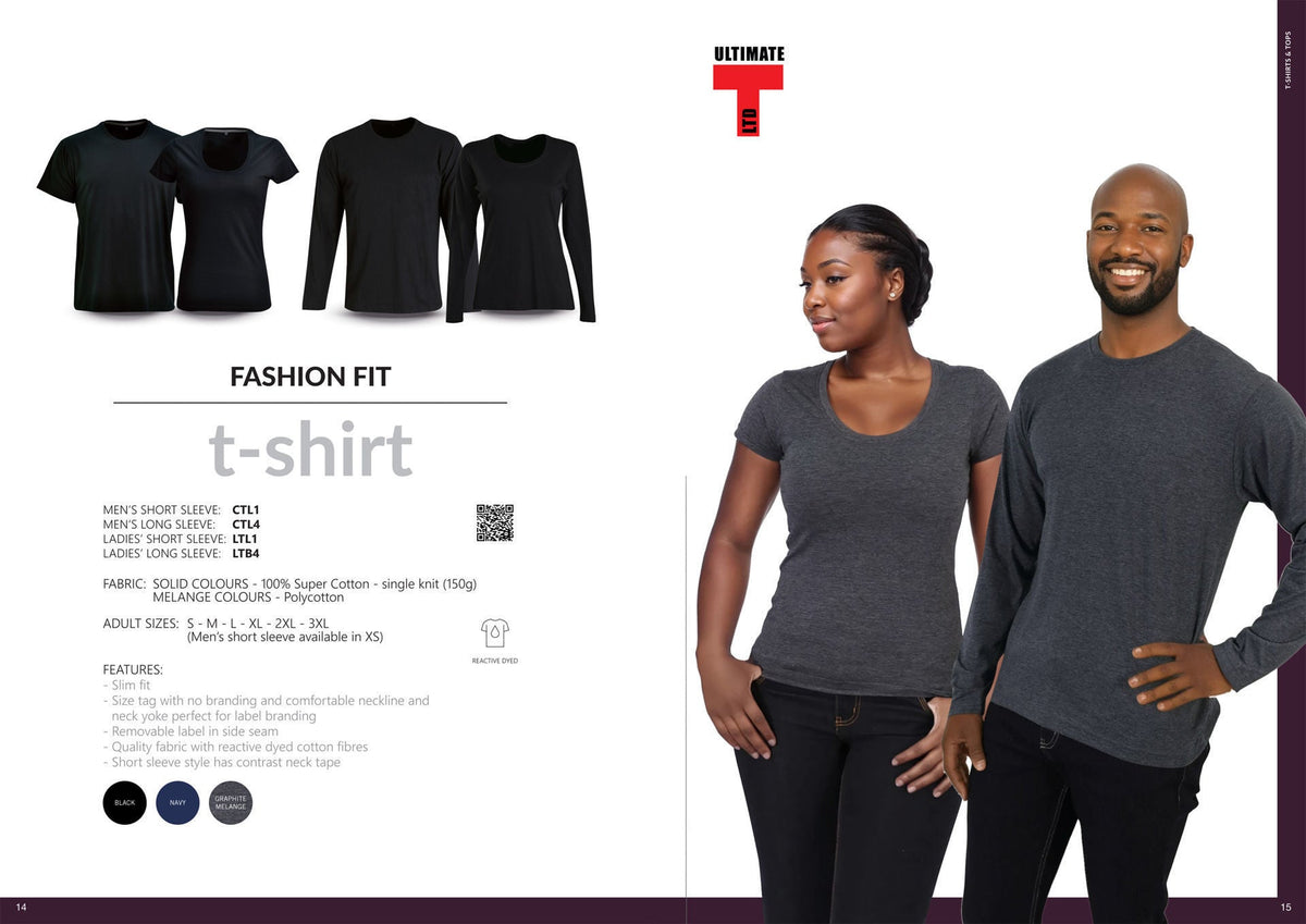 Ladies’ 150g Fashion Fit T-Shirt - Electric Blue - End Of Range