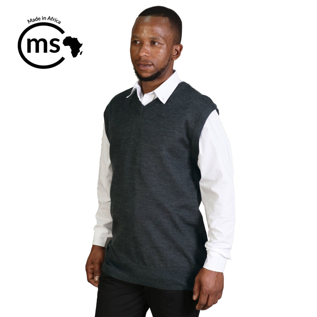 Premium Sleeveless Jersey - Charcoal - End Of Range