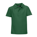 175g Youth Classic Pique Knit Polo - Bottle Green - End Of Range