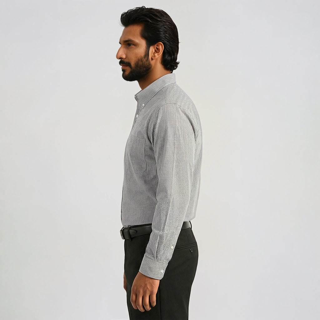 Romeo Long Sleeve Check Shirt