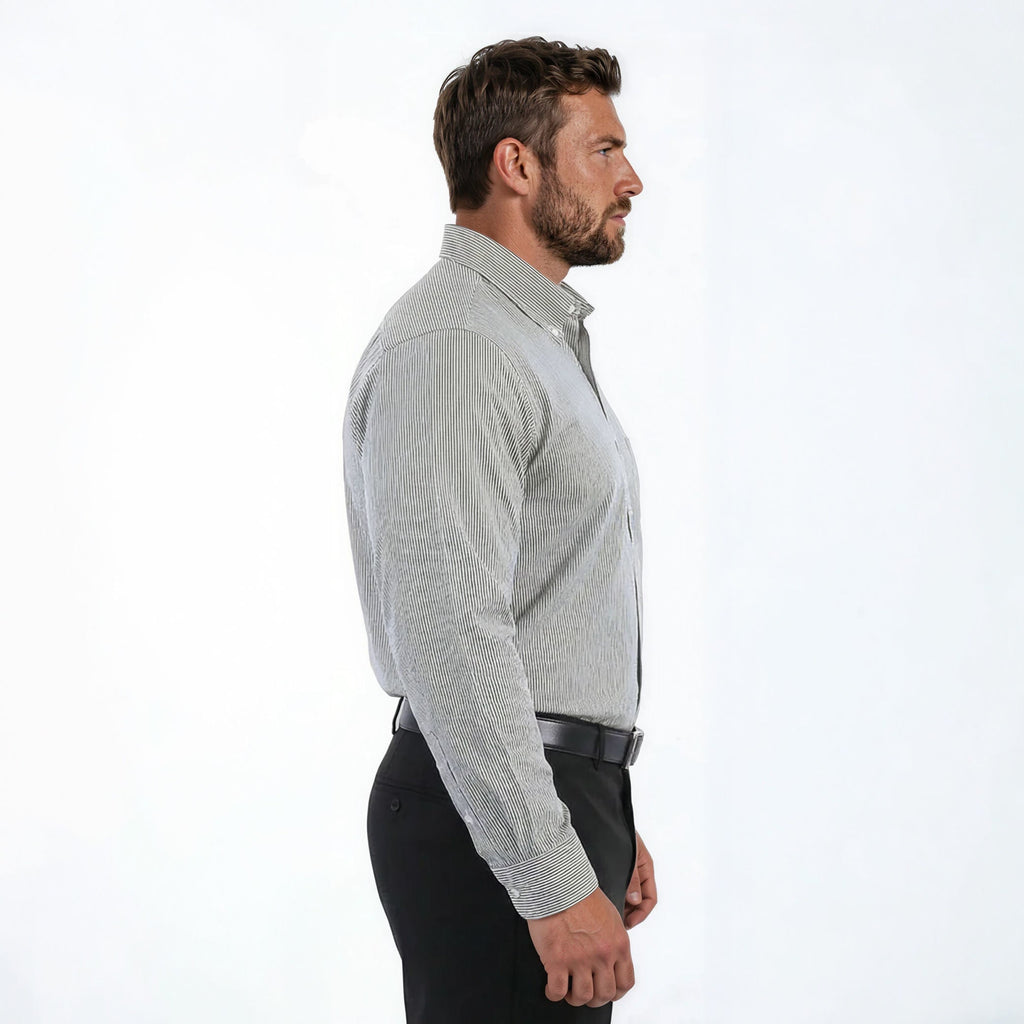 Brooklyn Long Sleeve Stripe Shirt