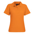 175g Ladies’ Classic Pique Knit Polo - Orange - End Of Range