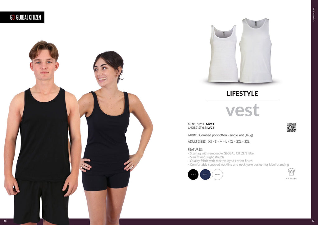 Ladies’ Lifestyle Vest - White - End Of Range