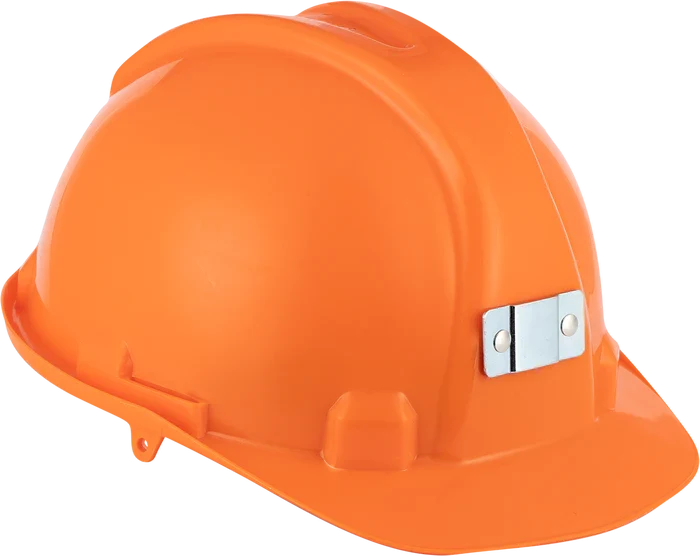 Metal Clamp Hard Hat