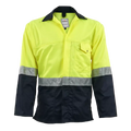 Navy / Lime Reflective Working Jacket