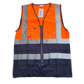 Orange / Navy Signal Vest