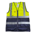 Lime / Navy Signal Vest