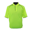 Lime Hiviz Golf Shirt 140g Mircomesh