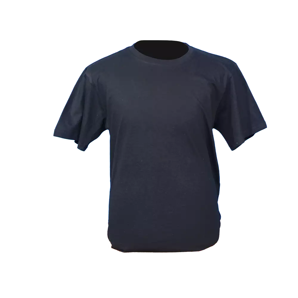 Black Crew neck T-shirt 160g