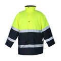Two Tone Freezer Jacket Lime / Navy