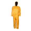 PVC Rubberised Rain Suit Yellow