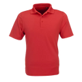 Golf Shirt Red Polycotton