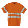 150g Poly Cotton Safety T-Shirt with tape (TSS150BT)