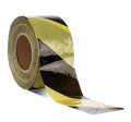Barrier Tape Black and Yellow 500m Roll
