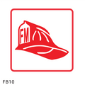 Fire Marshal safety sign (FB10)