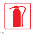 Fire Extinguisher safety sign (FB2)
