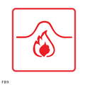 Location Of Fire Blanket safety sign (FB9)