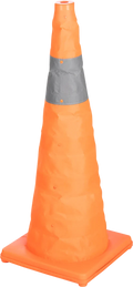 Foldaway Type Traffic Cone With Reflective Tape