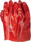 Pioneer Red Pvc 27Cm Open Cuff Terry Palm