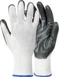 Econo Nitrile Dipped Gloves - Grey