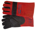 Pioneer Tough Black/Red Air Cusioned Welding Glove 35Cm