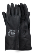 Chemical Rubber Flock Lined Gloves