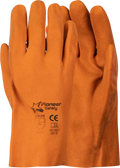 Pioneer Orange Foam Pvc Glove 27Cm