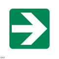 Green Arrow safety sign (GA2)