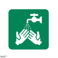 Tap For Washing Hands safety sign (GA27)