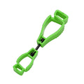 Glove Clip Plastic Lime Green Colour