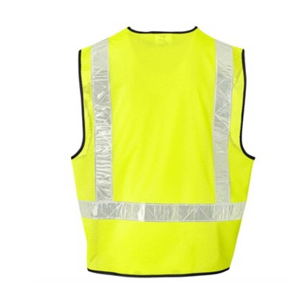 Air Field Waist Coat Pvc Tape Velcro Close Premium(Airport)