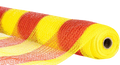 Barrier Netting Orange/Yellow Woven